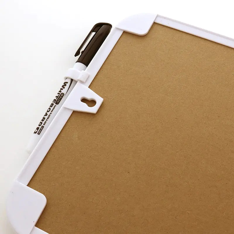 Compact Visual Planner – Dry Erase & Cork Board