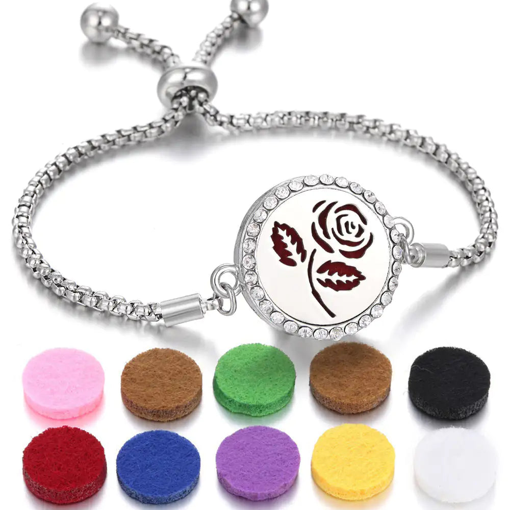 Kaleidoscope Aromatherapy Bracelet – On-the-Go Calming Relief