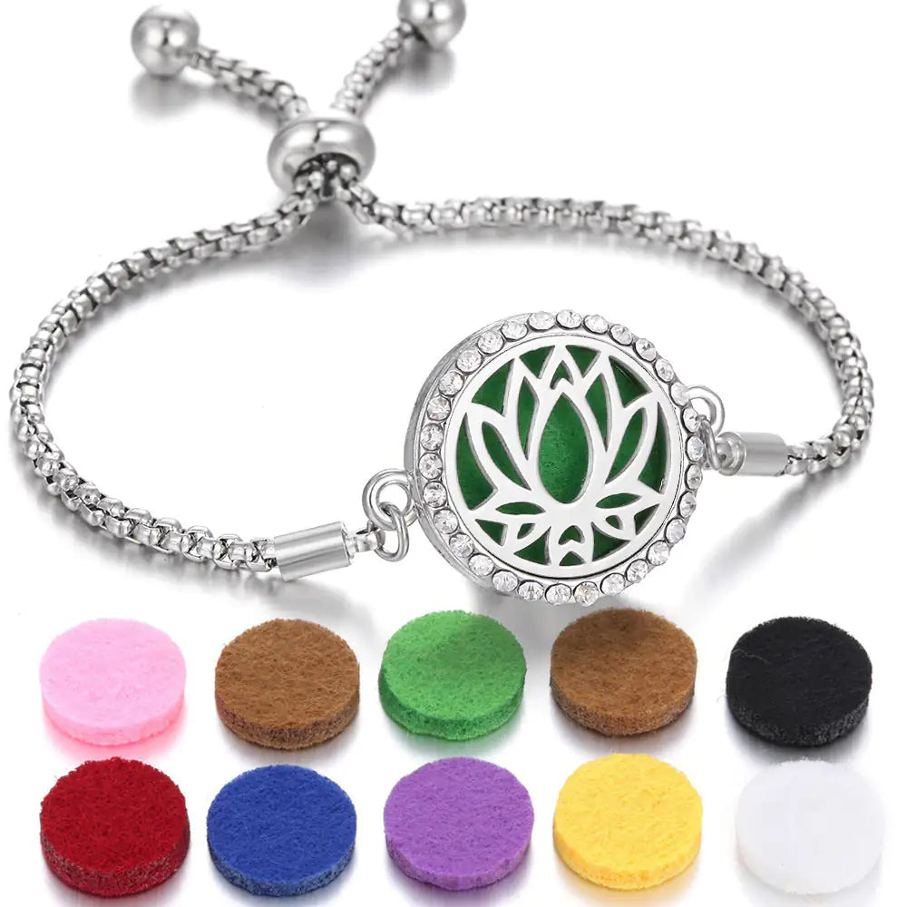 Kaleidoscope Aromatherapy Bracelet – On-the-Go Calming Relief