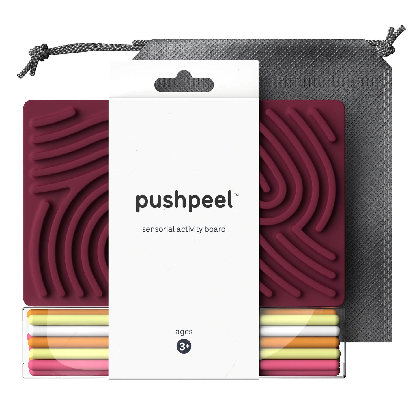 Pushpeel Sensory Board – Silent Fidget Tool for Calming Focus